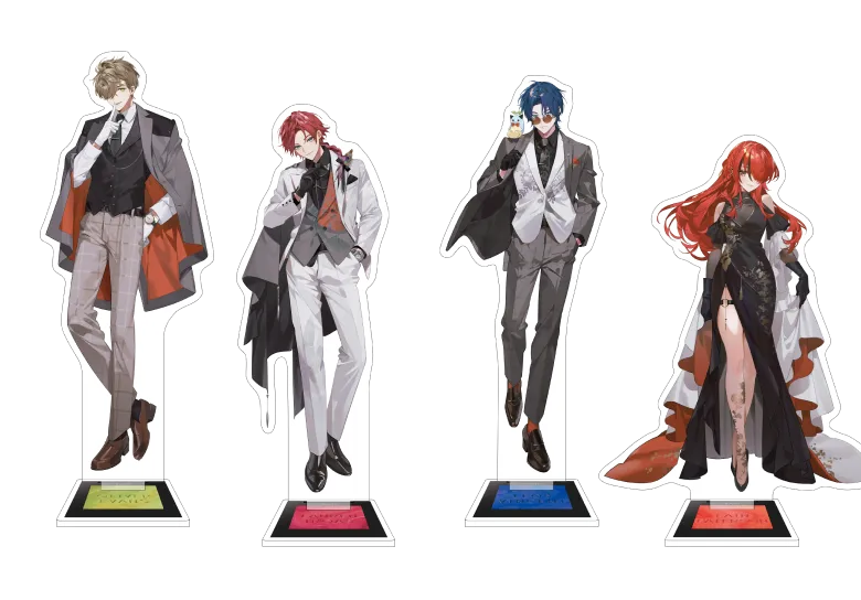 エデン組×iCouleur コラボ アクリルスタンド