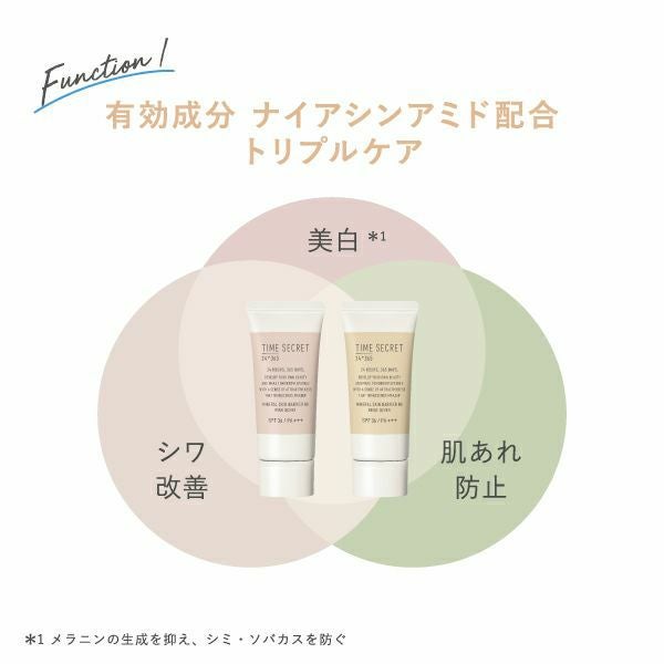 タイムシークレット ミネラル 薬用スキンバリア BB ベース SPF36 PA+++