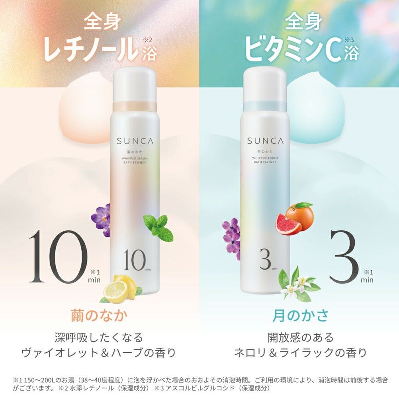 【限定】ＳＵＮＣＡ　ホイップセラム入浴料_02