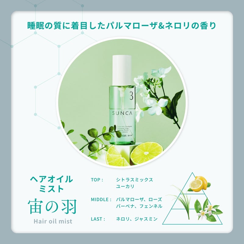 スンカ ヘアオイルミスト 宙の羽_07